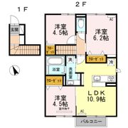 エスポアール持丸の間取り画像