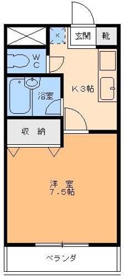 Selene壱番館の間取り画像