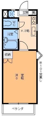 T・Sヴィラの間取り画像