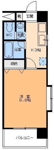グレイスパル本町の間取り画像
