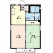 グリーンハイツ Aの間取り画像