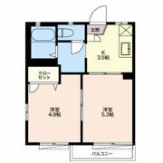 ルミエール弐番館 Bの間取り画像