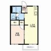 八反田ハイツ Bの間取り画像