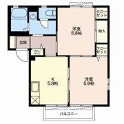 ファミール Cの間取り画像