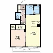 アンソレイエ Bの間取り画像