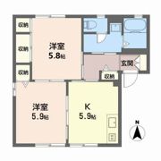 ディアス市川の間取り画像