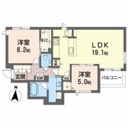 エクラージュ山手町の間取り画像