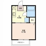グリーンハイツ北門 Aの間取り画像