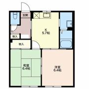 城の里 Bの間取り画像