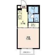 サンシャイン浜岡 Aの間取り画像