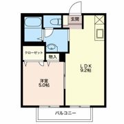 リヴュール Bの間取り画像