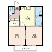 ベルドミール Aの間取り画像