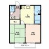 ベルドミール Bの間取り画像