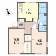 フレグランス牧之郷 Cの間取り画像