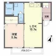 サニーハウス Cの間取り画像
