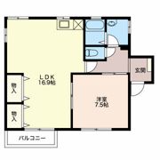 グランメールFの間取り画像