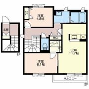エスペランサ Aの間取り画像