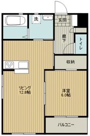 田畑ハイツルシアスⅡの間取り画像