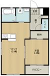 田畑ハイツルシアスⅡの間取り画像