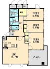 マンションTOKIWAGI2の間取り画像