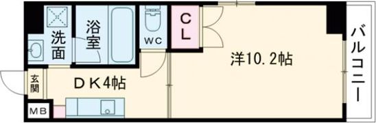 ジョイアス南堀川の間取り画像