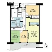 西福岡マリナタウンイーストコートの間取り画像