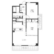 ソシア楠乃木の間取り画像