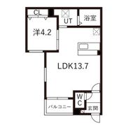 DEVELD荒子の間取り画像