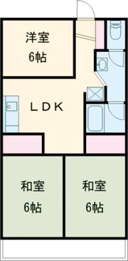 松島ハイツの間取り画像