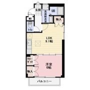Surplusフミナの間取り画像