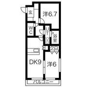 マンションISHIHARAの間取り画像