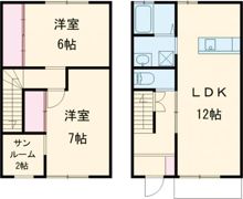BOAメゾン Dの間取り画像