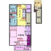 TigreⅡ Bの間取り画像