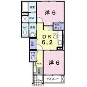 カメリアCの間取り画像