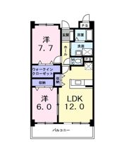 コンフォート フェリシアの間取り画像