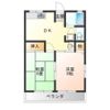 ドミールB棟の間取り画像