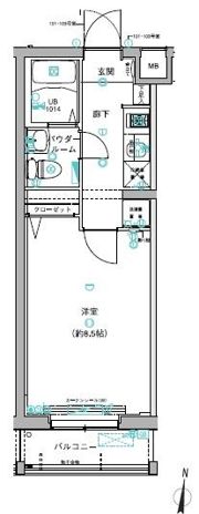 The Grande regalo春日町の間取り画像
