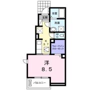 プラナス湘南 Bの間取り画像