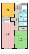ジョイフル久米田の間取り画像