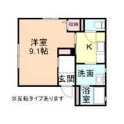 ディアス窪 C棟の間取り画像