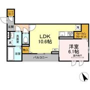 D-ROOM すいせん通りの間取り画像