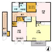ロイヤルコートの間取り画像