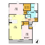 エステート・シマムラ Dの間取り画像