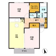 グランドゥールの間取り画像