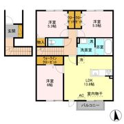 キャトルフィーユの間取り画像