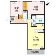 K・D-ROOMの間取り画像