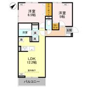 K・D-ROOMの間取り画像