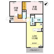 K・D-ROOMの間取り画像