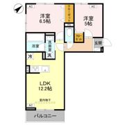 K・D-ROOMの間取り画像