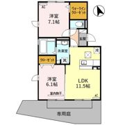 サン・アベニール B棟の間取り画像